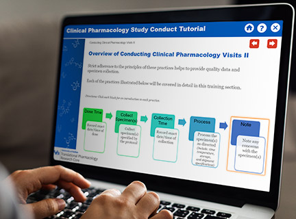Clinical Pharmacology Tutorial screenshot
